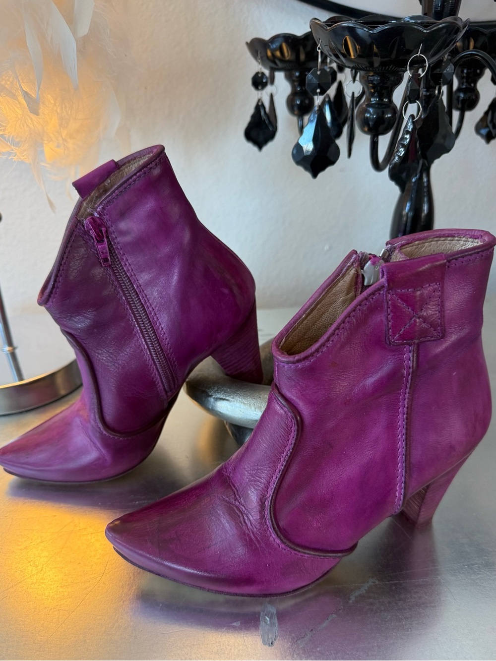 Garance leather Boots